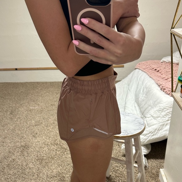 lululemon athletica Brown Athletic Shorts - Picture 2 of 3